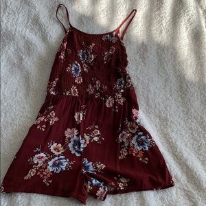 Printed romper